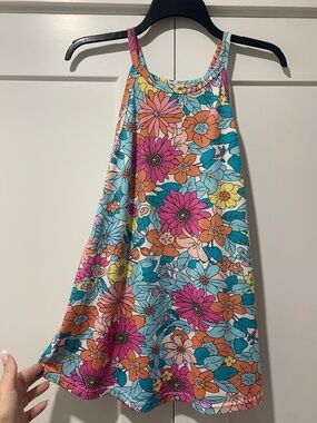 Womans Floral Halter top   in Bright Multi